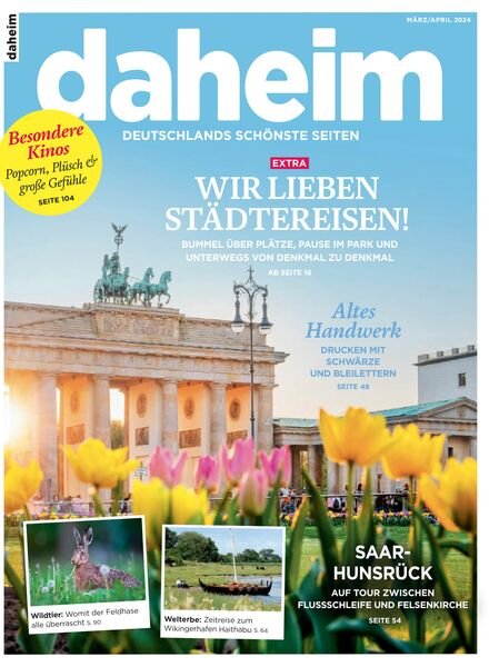 Daheim Magazin — Marz-April 2024