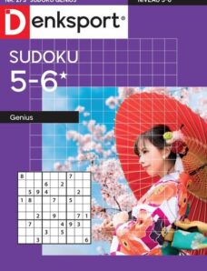 Denksport Sudoku 5-6 genius – Februari 2024