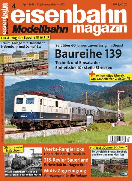 Eisenbahn Magazin — April 2023