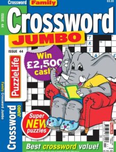 Family Crossword Jumbo – Issue 444 – February 2024