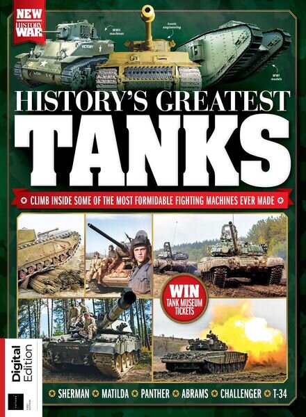 History of War — History’s Greatest Tanks — 1st Edition 2023