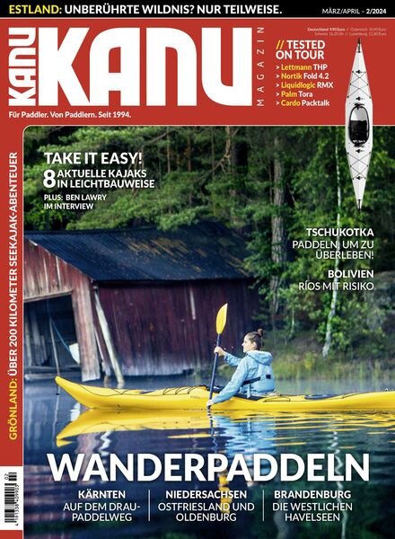Kanu Magazin – Marz-April 2024
