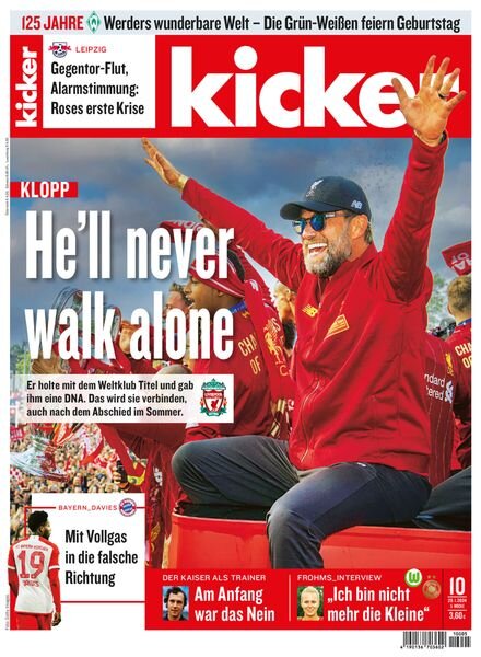 Kicker Sportmagazin — 29 Januar 2024