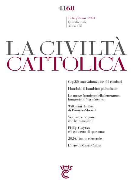 La Civilta Cattolica — 17 Febbraio 2024