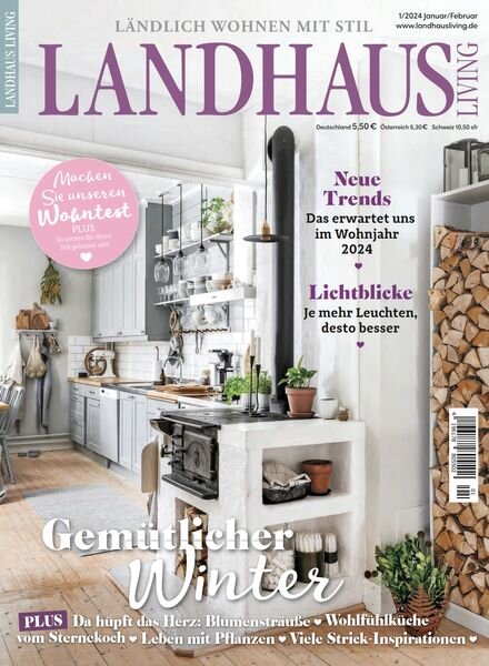 Landhaus Living — Januar-Februar 2024
