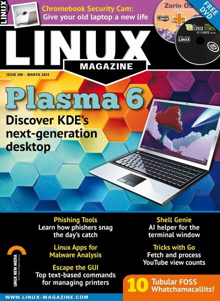 Linux Magazine USA – Issue 280 – March 2024