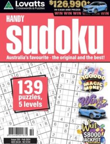 Lovatts Handy Sudoku – Issue 235 – 29 January 2024