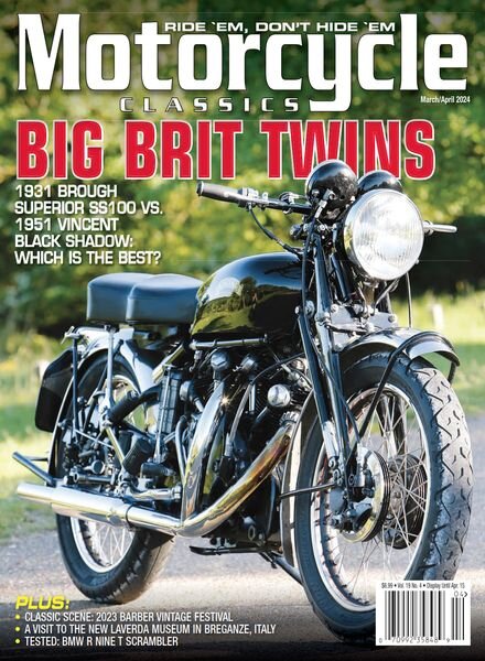 Motorcycle Classics — March-April 2024
