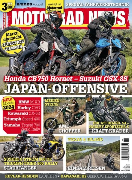Motorrad News – August 2023