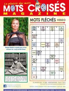 Mots Croises Magazine – 25 Janvier 2024