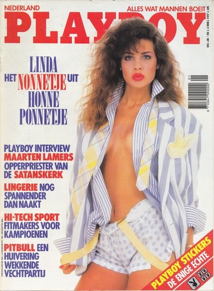 Playboy Netherlands — July 1988