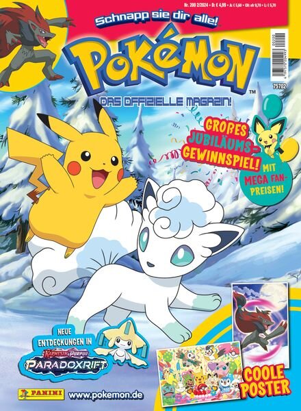 Pokemon Das offizielle Pokemon-Magazin — Februar 2024