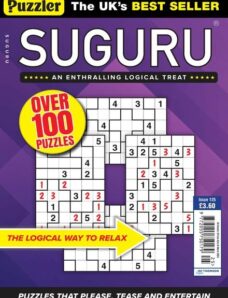 Puzzler Suguru – Issue 125 – 21 February 2024