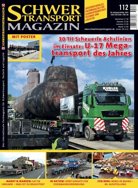 Schwertransportmagazin — Juli-August 2023
