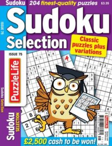 Sudoku Selection – Issue 75 – February 2024