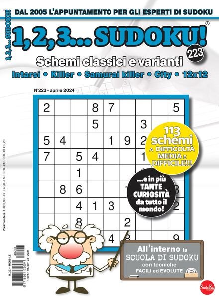 123 Sudoku — Aprile 2024