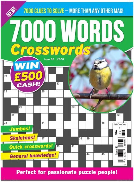 7000 Words Crosswords — Issue 32 — March 2024