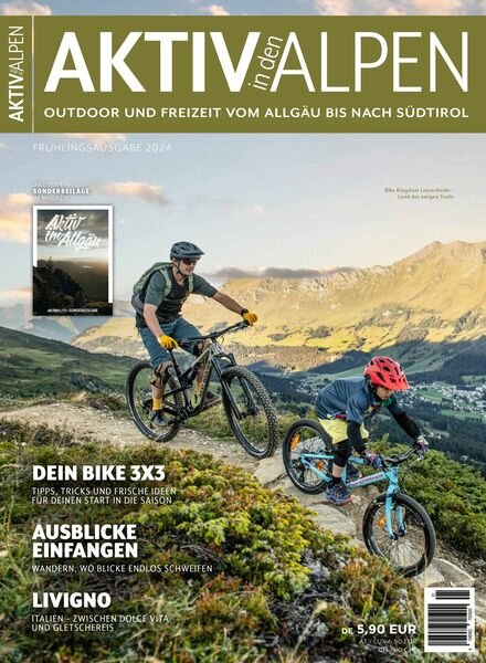 Aktiv in den Alpen — Fruhling 2024