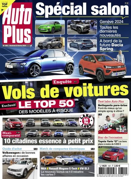 Auto Plus France — 23 Fevrier 2024