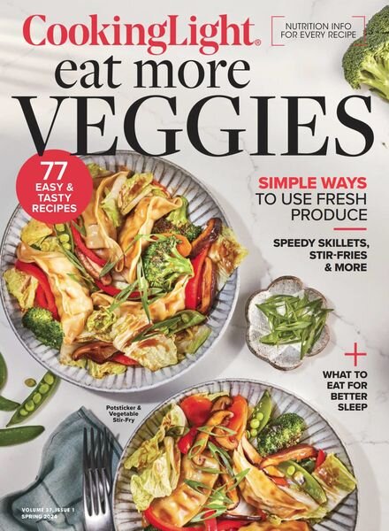 Cooking Light — Eat More Veggies — Spring 2024