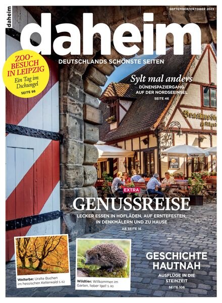 Daheim Magazin — September-Oktober 2023