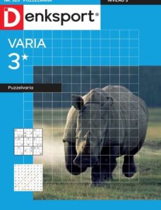 Denksport Varia 3 Puzzelvaria — 14 Maart 2024
