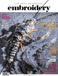 Embroidery Magazine – March-April 2024