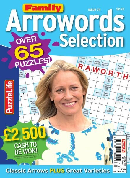 Family Arrowords Selection — Issue 74 — 29 February 2024