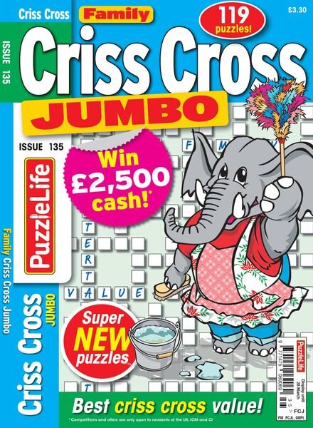 Family Criss Cross Jumbo – Issue 135 – 29 February 2024
