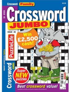 Family Crossword Jumbo – Issue 45 – March 2024