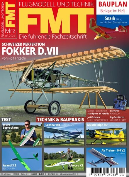 FMT Flugmodell und Technik — Marz 2024