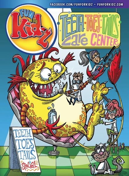 Fun For Kidz Magazine — Teeth Toes & Tails — January-February 2024
