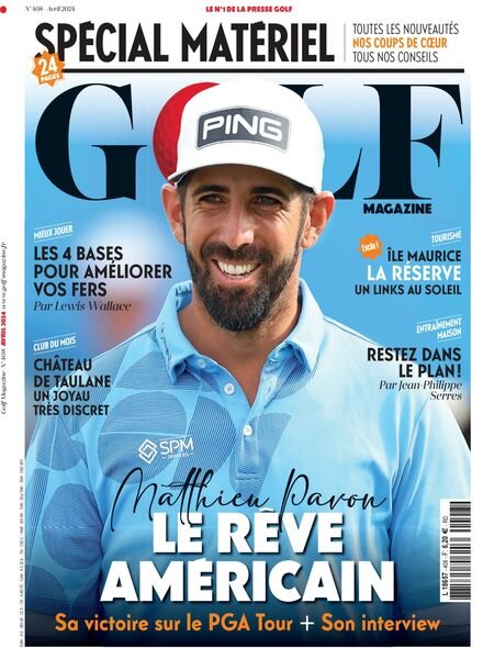 Golf Magazine France — Avril 2024