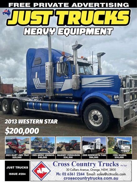 Just Trucks & Heavy Equipment — Issue 284 — 11 March 2024