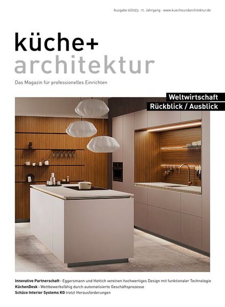 Kuche + Architektur — Nr 6 2023