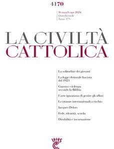 La Civilta Cattolica – 16 Marzo 2024