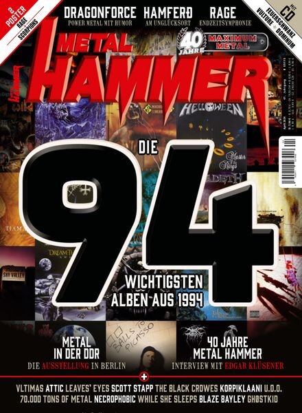 Metal Hammer Germany — April 2024