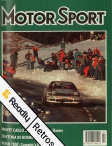 Motor Sport Magazine – March 1991