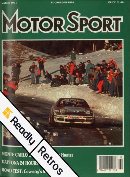 Motor Sport Magazine — March 1991