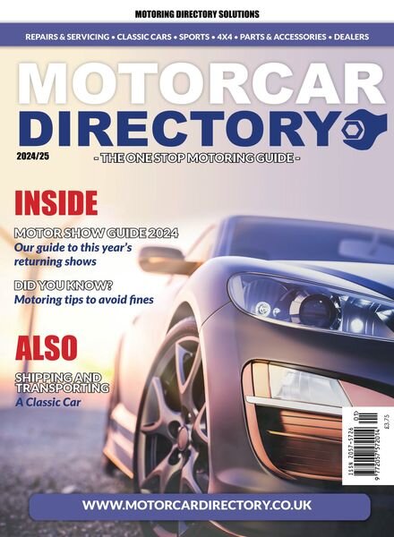 Motorcar Directory — 2024-2025