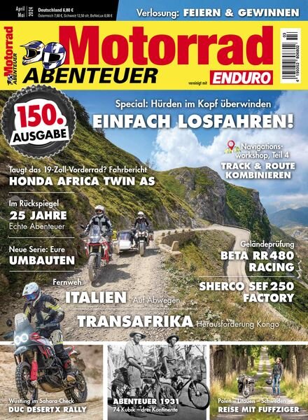 Motorrad Abenteuer — April-Mai 2024