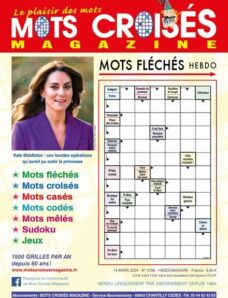 Mots Croises Magazine — 14 Mars 2024