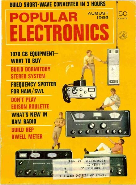 Popular Electronics — 1969-08