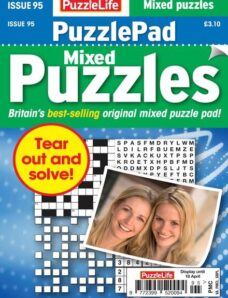 PuzzleLife PuzzlePad Puzzles — Issue 95 — 21 March 2024