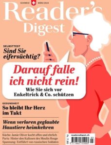 Reader’s Digest Schweiz – Marz 2024