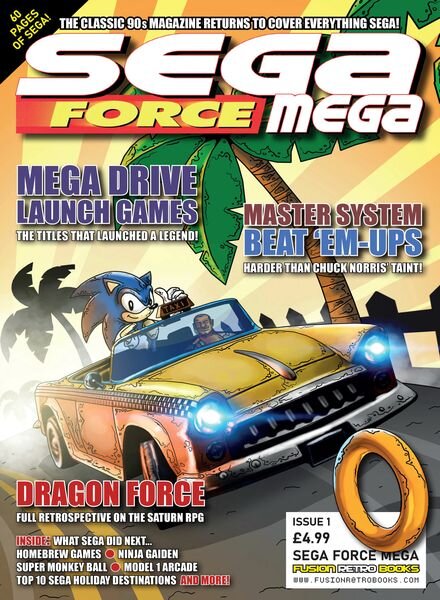 SEGA Force Mega — Issue 1 — March 2024