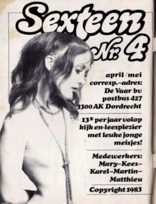 Sexteen — Nr 4 April-Mei 1983