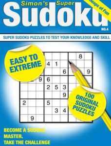 Simons Super Sudoku – Issue 4 – March 2024