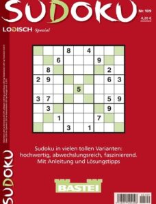 Sudoku Logisch Spezial — Nr 109 2024