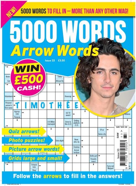 5000 Words Arrow words — April 2024